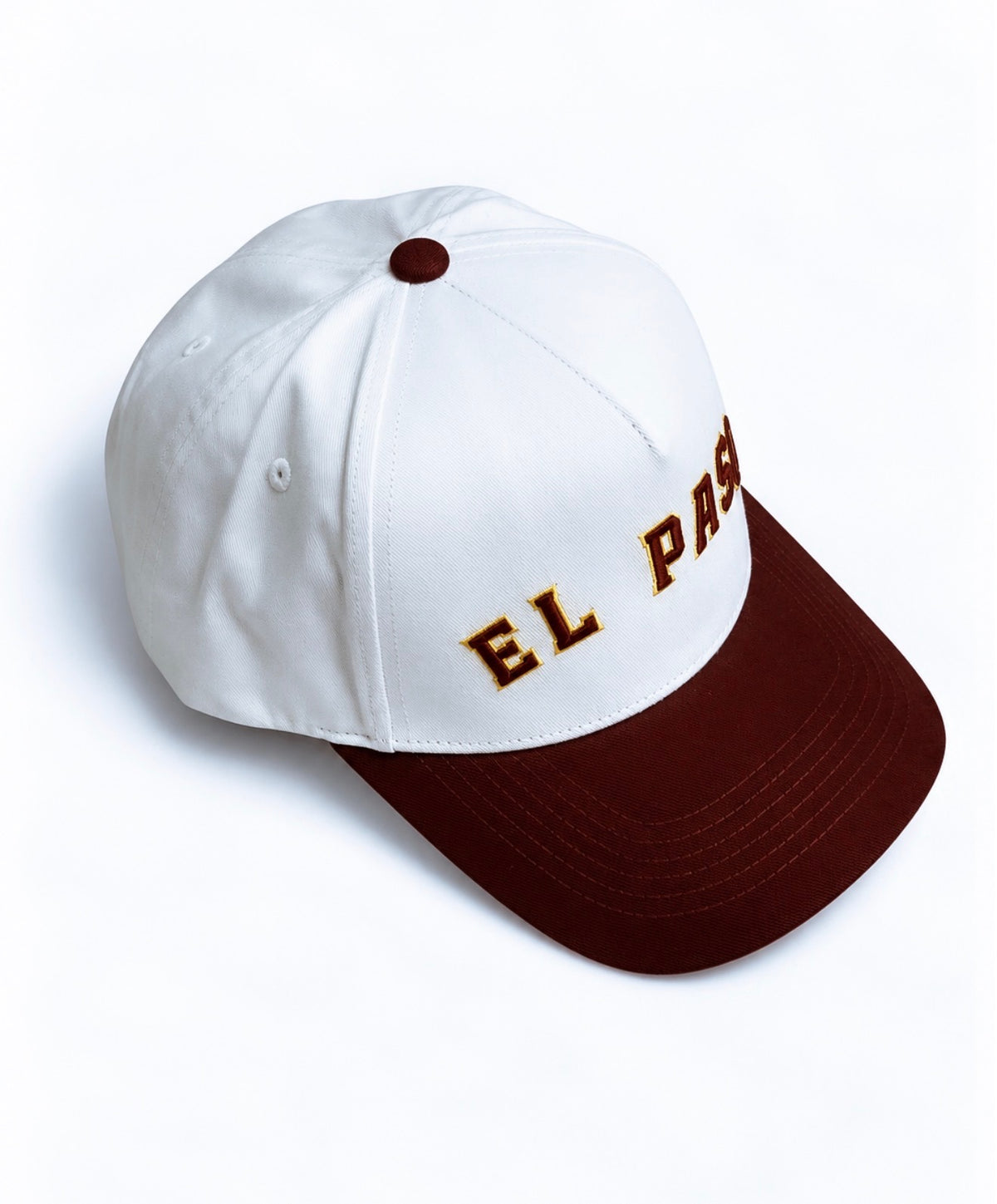 El Paso White/ maroon