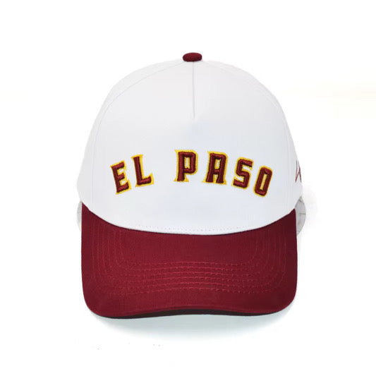 White/ maroon El Paso