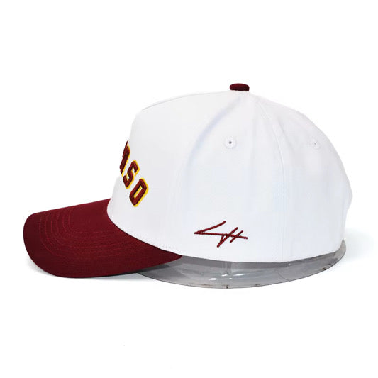 White/ maroon El Paso